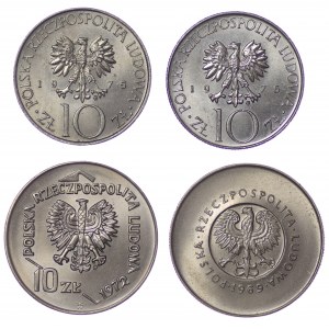 Poland, set of 4 pieces PLN 10