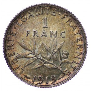 France, 1 franc 1919