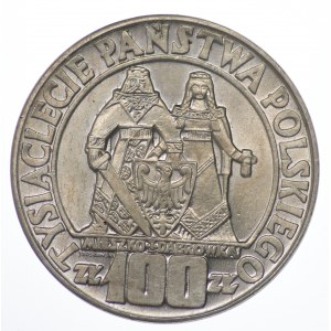 Polska, 100 złotych Mieszko i Dąbrówka 1966