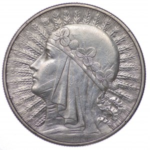 Polska, II RP, 10 złotych Głowa Kobiety 1932 BZM