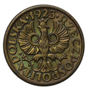 Polska, II RP, 5 groszy 1923