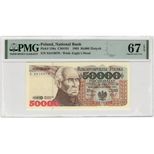 Polska, 50000 złotych 1993, seria S