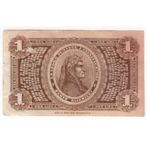 Włochy, 1 lira 1870