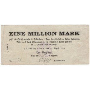 Falkenburg (Złocieniec), 1 milion marek 1923