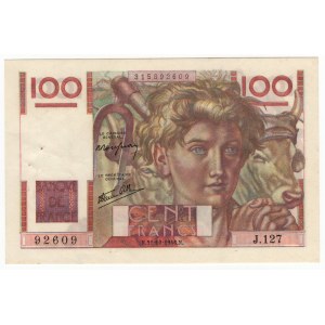 Francja, 100 francs 1946