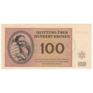 Czechosłowacja (Getto Terezin), 100 kronen 1943