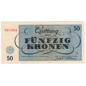 Czechosłowacja (Getto Terezin), 50 kronen 1943