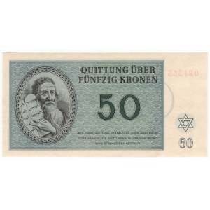 Czechosłowacja (Getto Terezin), 50 kronen 1943