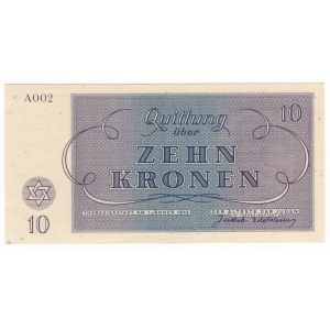 Czechosłowacja (Getto Terezin), 10 kronen 1943