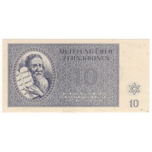 Czechoslovakia (Ghetto Terezin), 10 kronen 1943