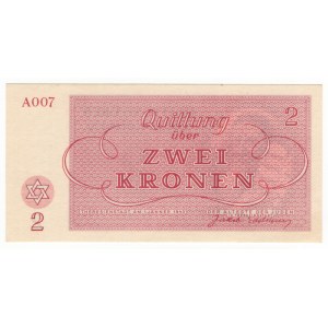 Czechosłowacja (Getto Terezin), 2 kronen 1943