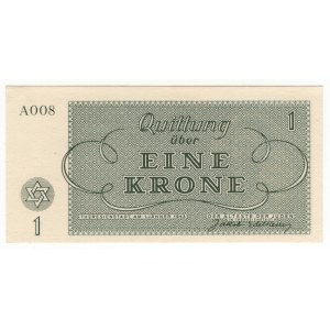 Czechosłowacja (Getto Terezin), 1 krone 1943