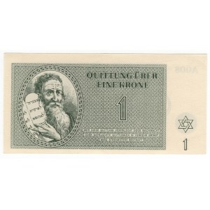 Czechosłowacja (Getto Terezin), 1 krone 1943