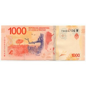 Argentyna, 1000 pesos 2017 - 2022