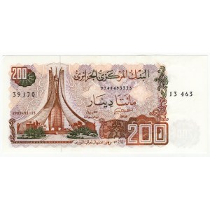 Algieria, 200 dinars 1983