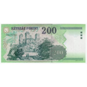 Węgry, 200 forint 1998