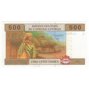 Państwa Afryki Środkowej, 500 francs 2002