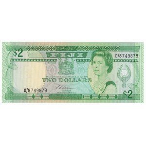 Fiji, 2 dollars 1985