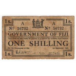 Fiji, 1 shilling 1942