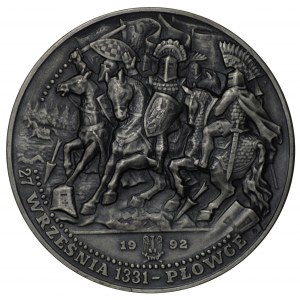 Medal, Władysław I Łokietek 1992