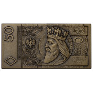 Plakietka 50 złotych 1994 - nakład 500 sztuk