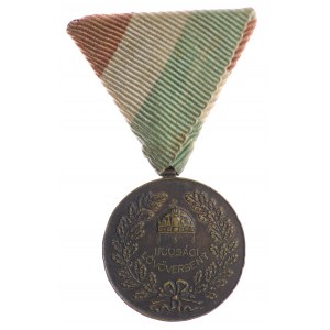 Austro-Węgry, Medal sportowy ok. 1910 Młodzieżowe Zawody Strzeleckie / Za Króla i Ojczyznę