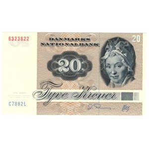Dania, 20 kroner 1972