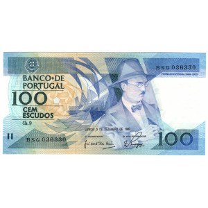 Portugalia, 100 escudos 1988