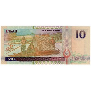Fiji, 10 dollars 2002