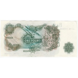 Wielka Brytania, 1 pound 1970