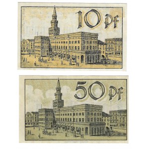 Opole (Oppeln), 10 i 50 pfennig