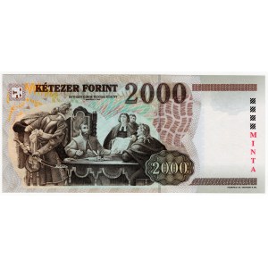 Węgry, 2000 forint 2002 MINTA
