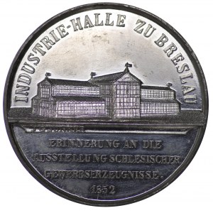 Poland, Silesia, Medal of the exhibition of Silesian industrial products Wroclaw 1851