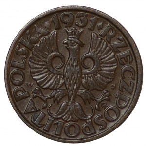 Polska, II RP, 1 grosz 1931