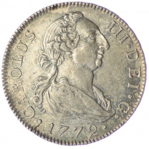 Hiszpania, 2 reale 1772