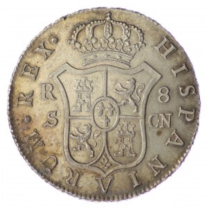 Hiszpania, 8 reali 1808