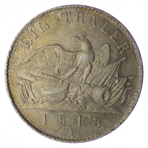 Niemcy, Prusy, Fryderyk Wilhelm III, talar 1818 A, Berlin