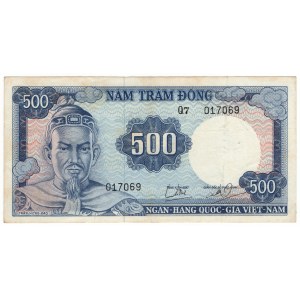 Wietnam, South 500 dong 1966