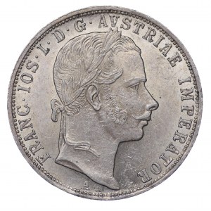 Austria, 1 floren 1860 A
