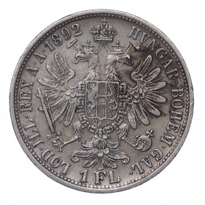 Austria, 1 florin 1892