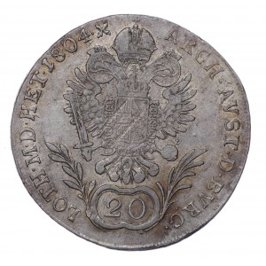 Rakousko, 20 Kreuzer 1804 G