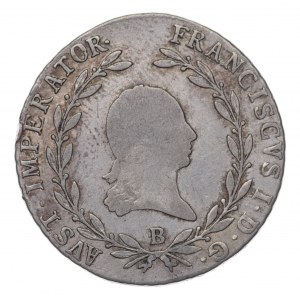 Austria, 20 krajcars 1809 B