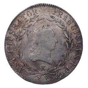 Austria, 20 krajcars 1809 E