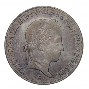 Rakousko, 20 krajcars 1847 B