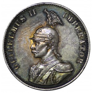 Niemcy, Wilhelm II (1888-1918), 2 rupie, 1893 - piękne i rzadkie