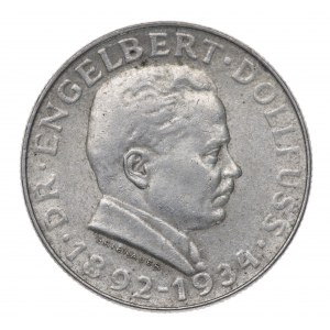 Austria, 2 szylingi 1934