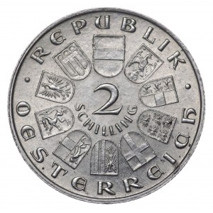 Austria, 2 szylingi 1932