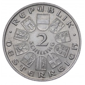 Austria, 2 szylingi 1928