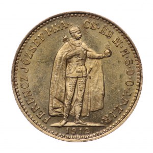 Maďarsko, 10 korun 1912