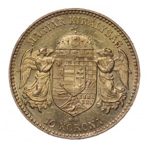 Hungary, 10 crowns 1912